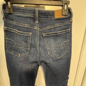 Vintage American eagle blue jeans
